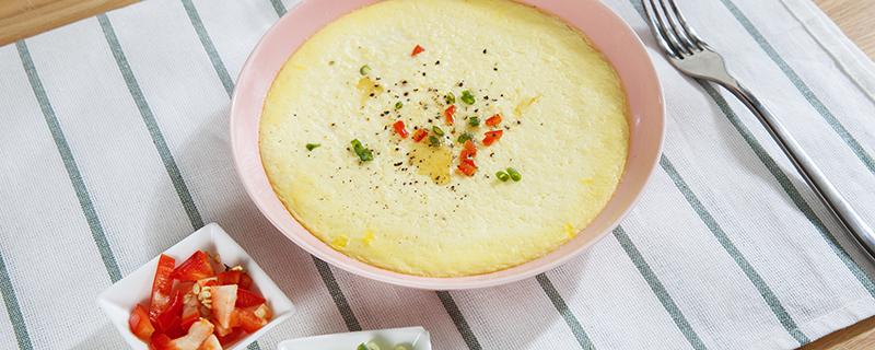 蒸鸡蛋羹葱花什么时候放进去 一碗蒸蛋放几个鸡蛋