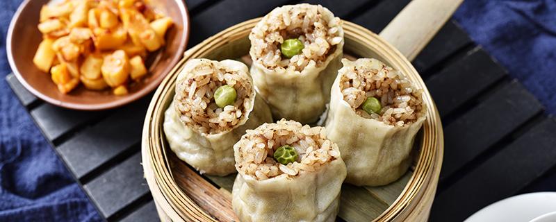 做烧麦的糯米可以用电饭锅煮熟吗 电饭锅糯米饭要不要泡