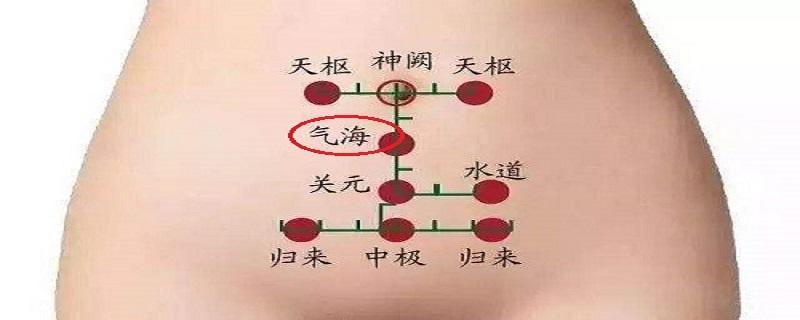 气海针灸几寸 针灸气海的功效