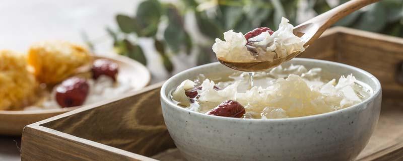 银耳红枣桂圆汤的禁忌 银耳红枣桂圆汤放一晚上能喝吗