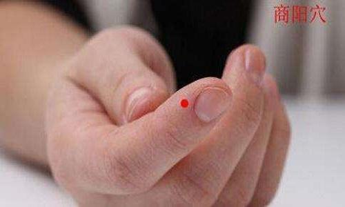 商阳的准确位置图和作用 商阳穴的准确位置图