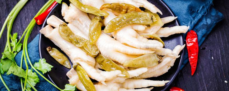 泡椒鸡爪可以用干辣椒代替吗 泡椒鸡爪用什么醋好