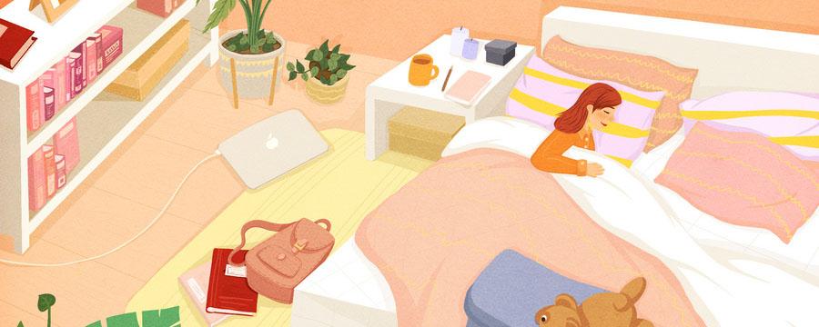 晚上睡觉裸睡好不好 裸睡背后容易长痘吗